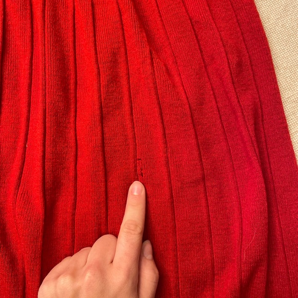 ***LAST CALL*** VINTAGE WOOL BLEND PLEATED SKIRT BY MIRAGE L - Picture 4 of 6